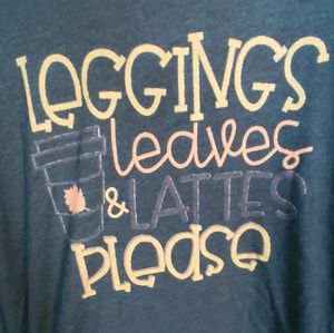 Fall Graphic TShirt Long Sleeve